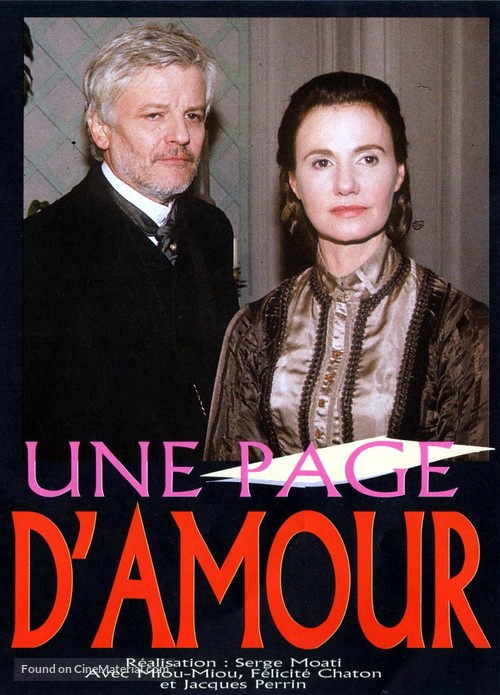&quot;L&#039;histoire du samedi&quot; Une page d&#039;amour - French Movie Cover
