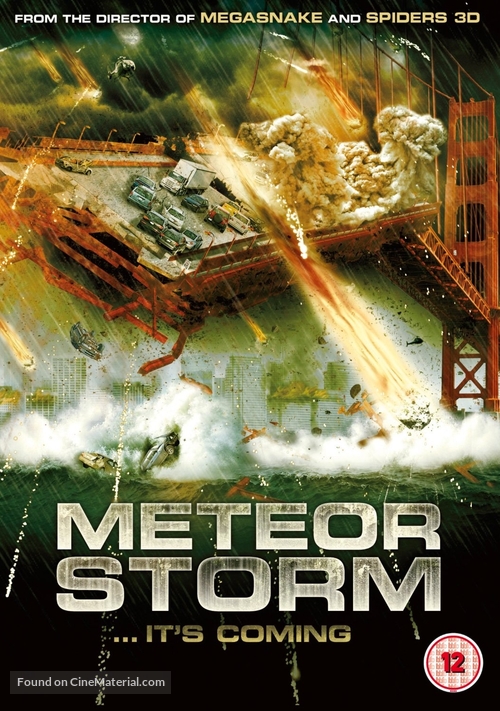 Meteor Storm - British DVD movie cover