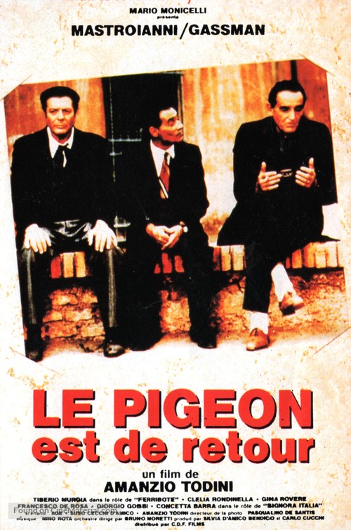 I soliti ignoti vent&#039;anni dopo - French Movie Poster