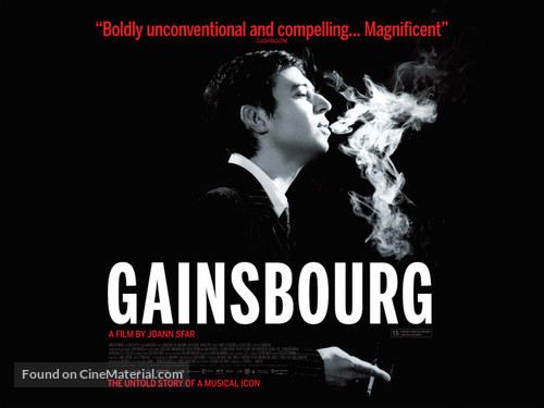 Gainsbourg (Vie h&eacute;ro&iuml;que) - British Movie Poster