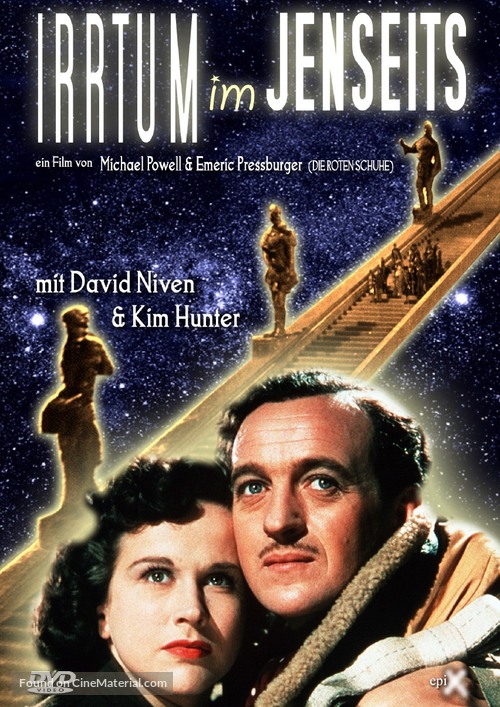 A Matter of Life and Death - German DVD movie cover