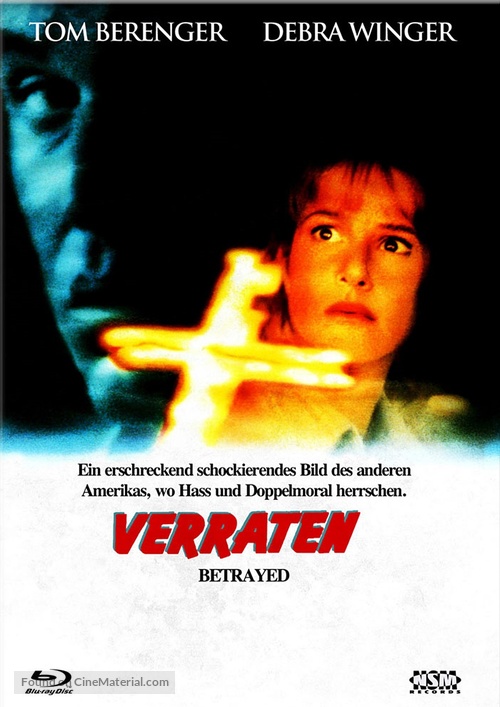 Betrayed - Austrian Blu-Ray movie cover
