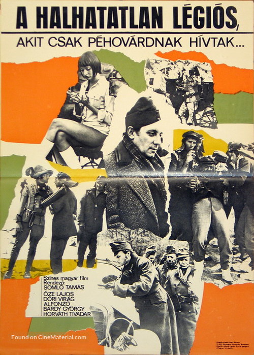 A Halhatatlan l&eacute;gi&oacute;s - Hungarian Movie Poster