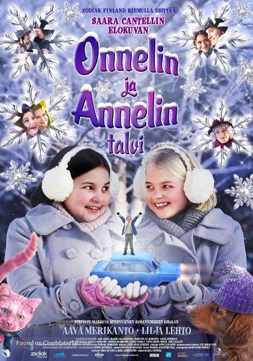 Onnelin ja Annelin talvi - Finnish Movie Poster