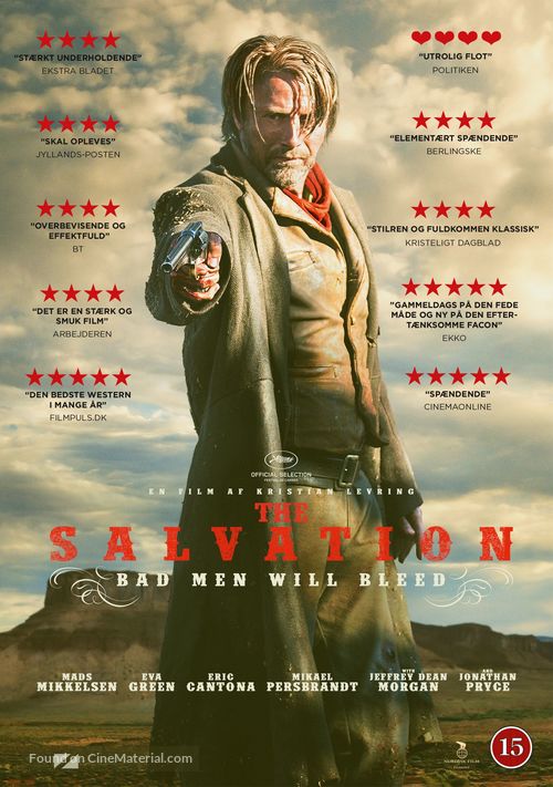 The Salvation - Danish DVD movie cover