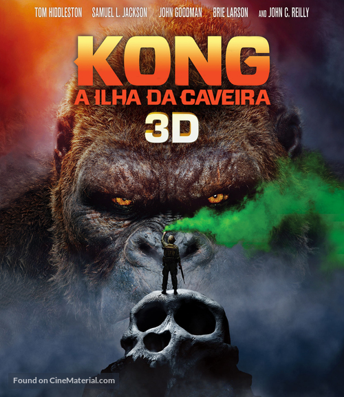 Kong: Skull Island - Brazilian Movie Cover