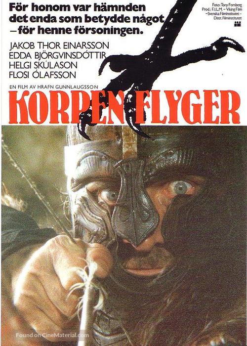Hrafninn fl&yacute;gur - Swedish Movie Poster