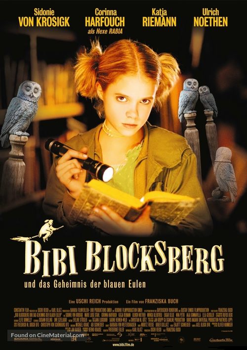 Bibi Blocksberg und das Geheimnis der blauen Eulen - German Movie Poster