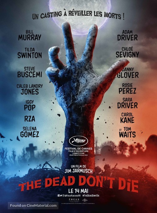 The Dead Don&#039;t Die - French Movie Poster