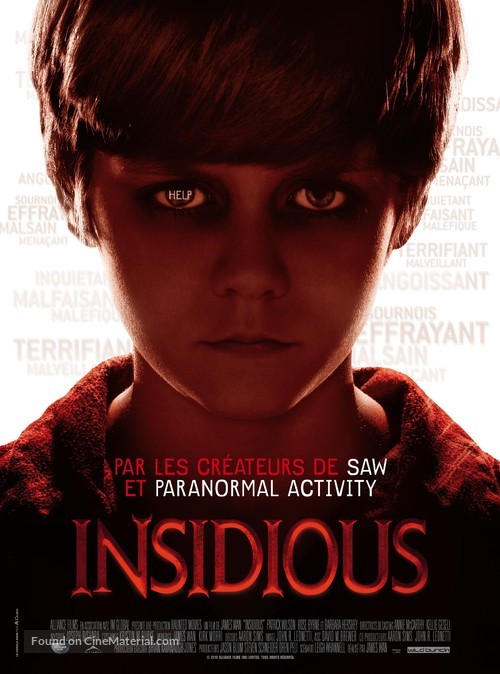 Insidious - French Movie Poster