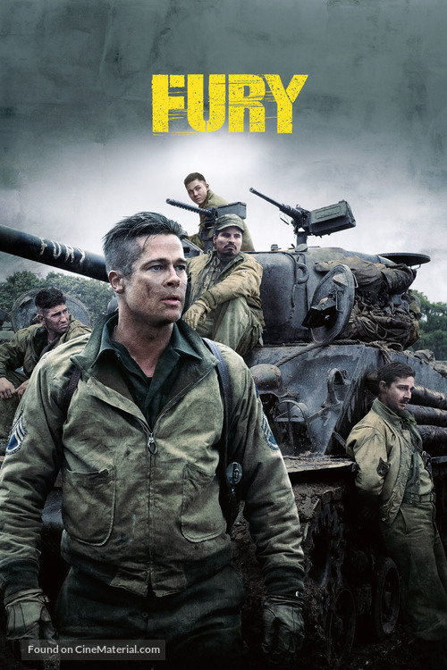 Fury - DVD movie cover