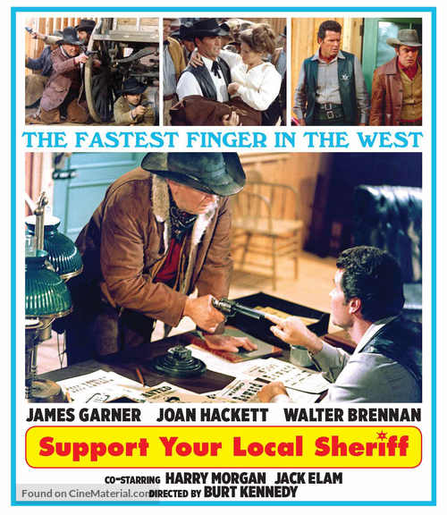 Support Your Local Sheriff! - Blu-Ray movie cover