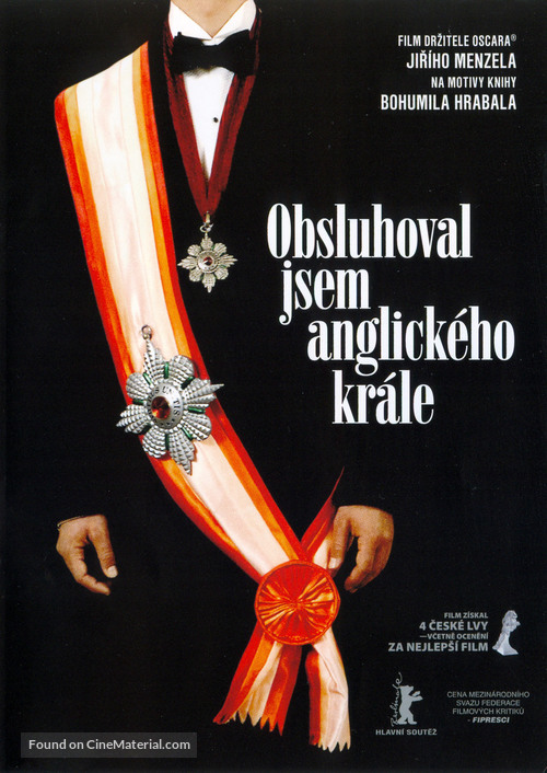 Obsluhoval jsem anglick&egrave;ho kr&aacute;le - Czech Movie Poster
