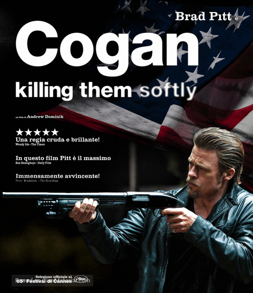 Killing Them Softly - Italian Blu-Ray movie cover