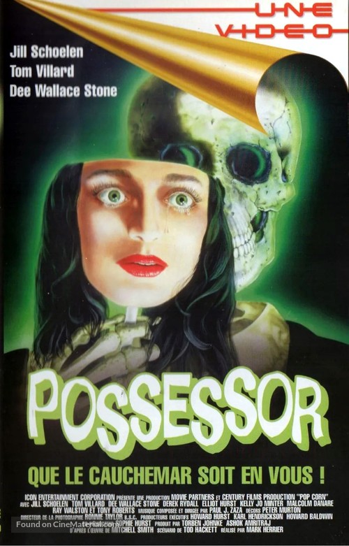 Popcorn - French VHS movie cover