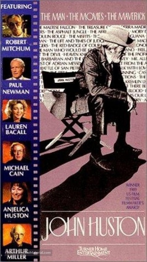 John Huston: The Man, the Movies, the Maverick - VHS movie cover