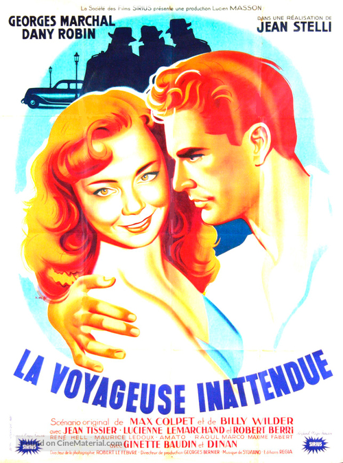 La voyageuse inattendue - French Movie Poster
