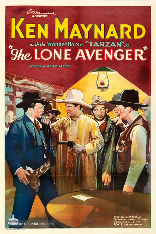 The Lone Avenger - Movie Poster