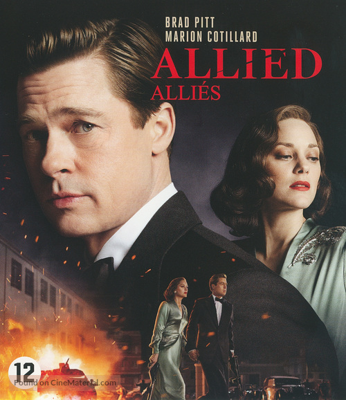 Allied - Belgian Blu-Ray movie cover