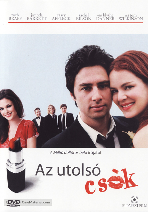 The Last Kiss - Hungarian Movie Cover