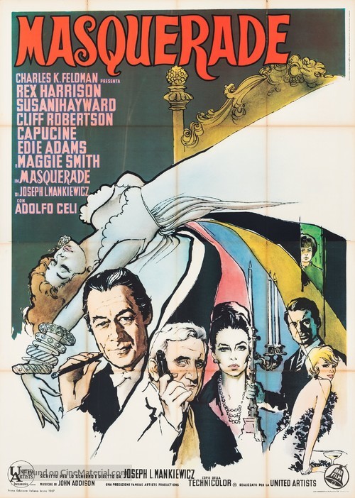 The Honey Pot - Italian Movie Poster