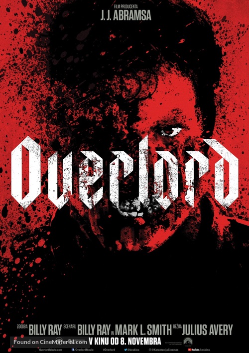 Overlord - Slovenian Movie Poster