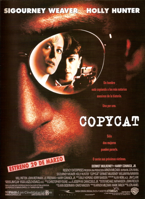 Copycat - Spanish Movie Poster