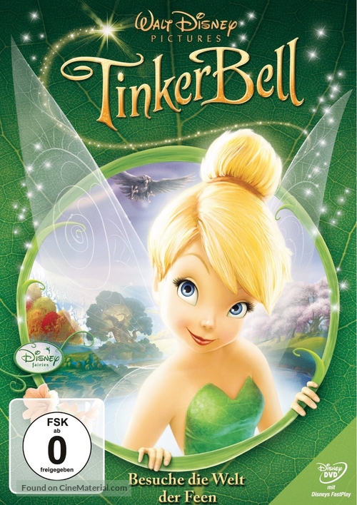 Tinker Bell - German DVD movie cover