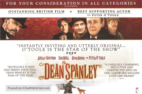 Dean Spanley - For your consideration movie poster