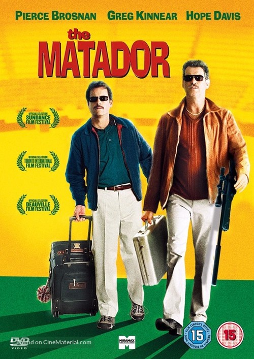 The Matador - British DVD movie cover