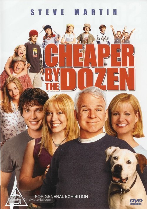 Cheaper by the Dozen - Australian Movie Cover