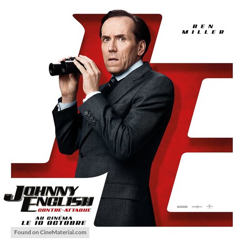 Johnny English Strikes Again - French Movie Poster