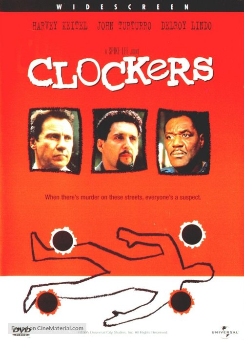 Clockers - DVD movie cover