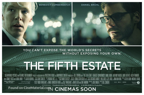 The Fifth Estate - British Movie Poster