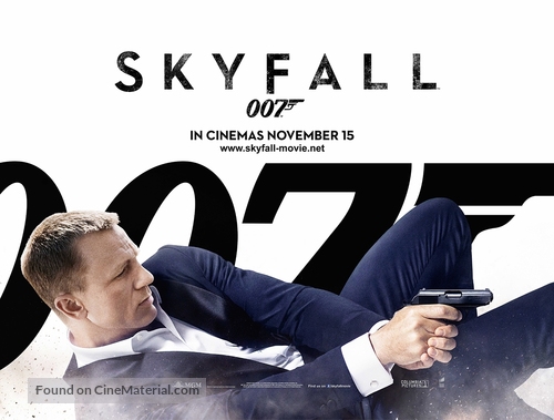 Skyfall - Thai Movie Poster
