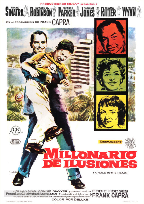 A Hole in the Head - Spanish Movie Poster