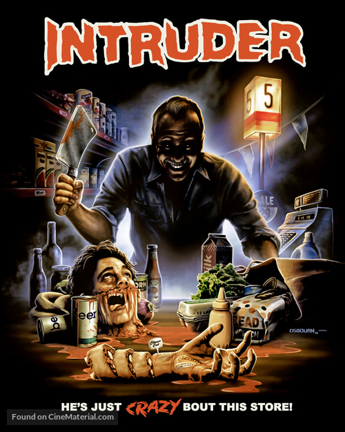 Intruder - Blu-Ray movie cover