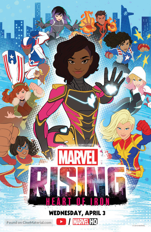 Marvel Rising: Heart of Iron - Movie Poster