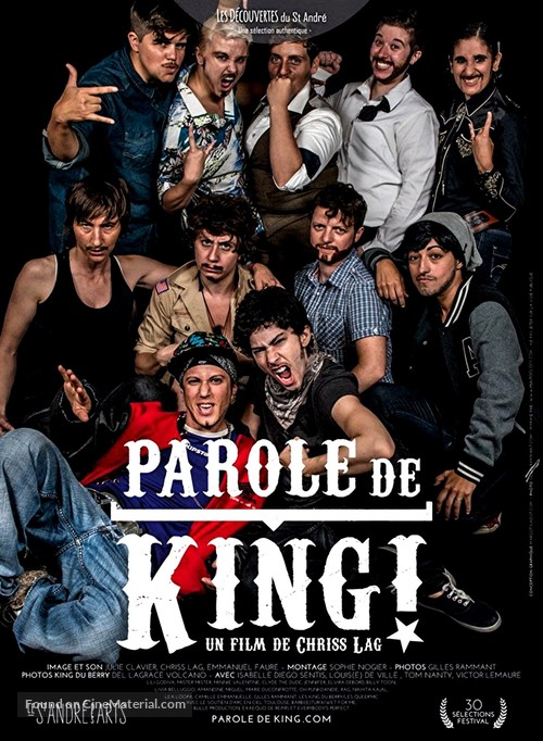 Parole de King! - French Movie Poster