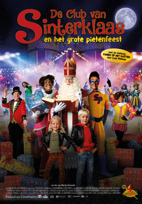 De Club van Sinterklaas &amp; het Grote Pietenfeest - Dutch Movie Poster