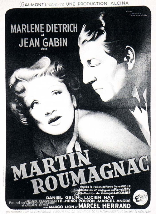 Martin Roumagnac - French Movie Poster