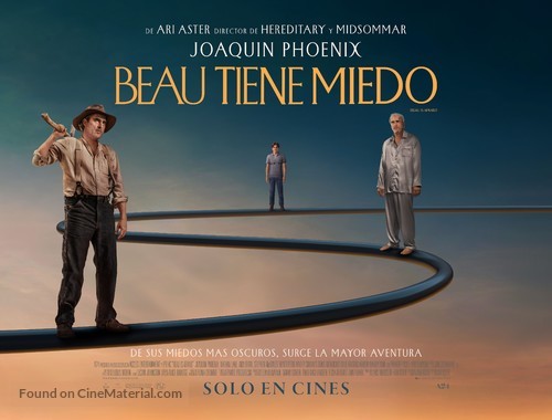 Beau Is Afraid - Mexican Movie Poster