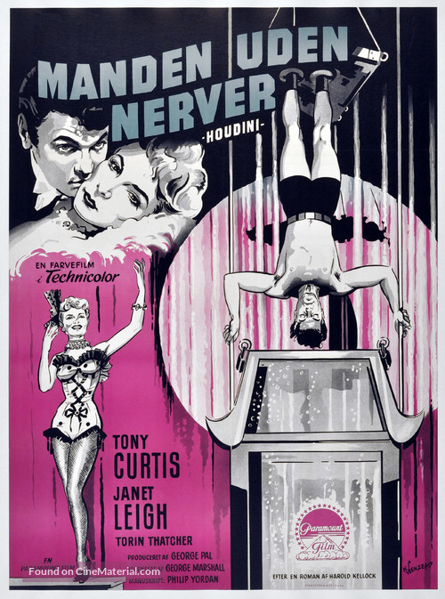 Houdini - Danish Movie Poster