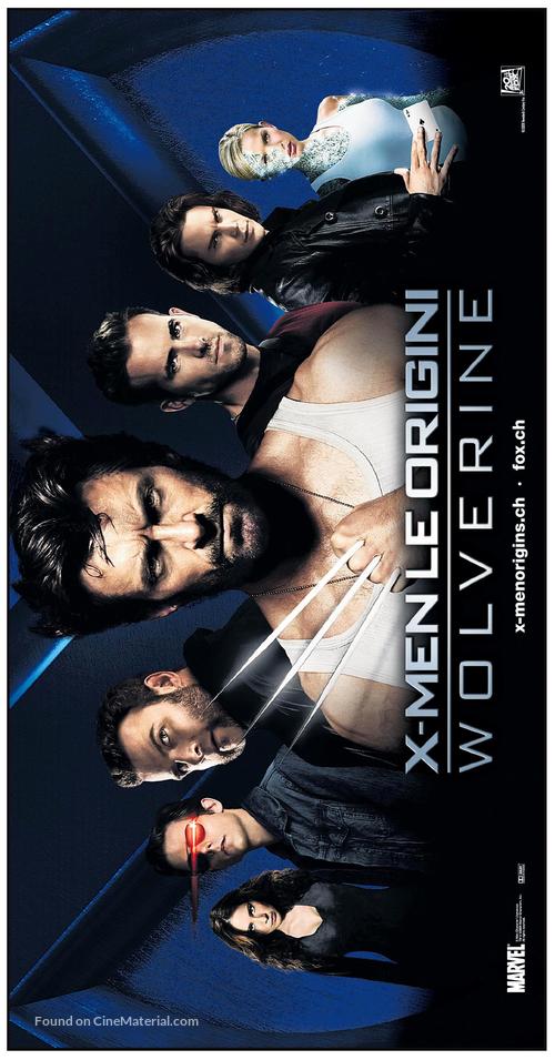X-Men Origins: Wolverine - Swiss Movie Poster
