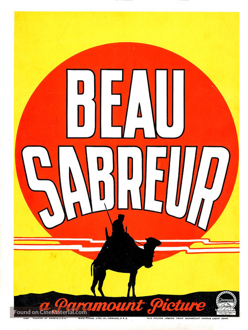 Beau Sabreur - Movie Poster