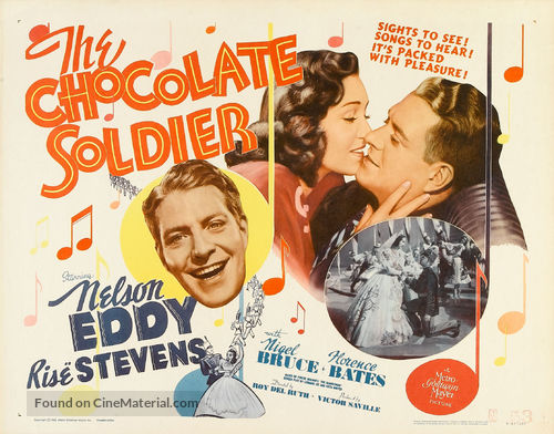 The Chocolate Soldier - Re-release movie poster