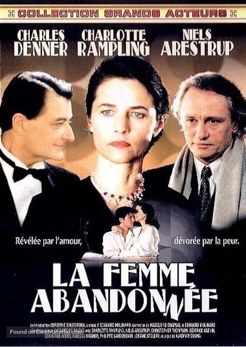 La femme abandonn&eacute;e - French DVD movie cover