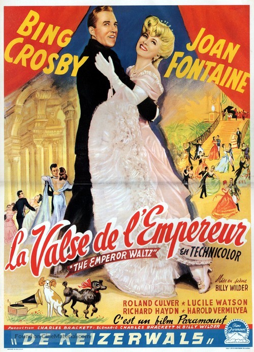 The Emperor Waltz - Belgian Movie Poster