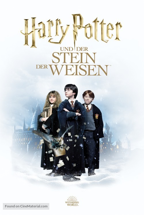 Harry Potter and the Philosopher&#039;s Stone - German Video on demand movie cover