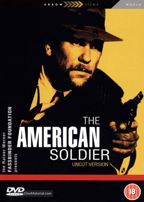 Amerikanische Soldat, Der - British DVD movie cover